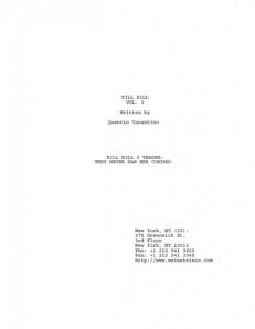 Kill Bill Vol. 3. Tarantino conferma.