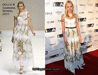 Kate Bosworth in Dolce & Gabbana