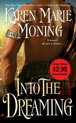 book cover of 

Into the Dreaming 

by

Karen Marie Moning