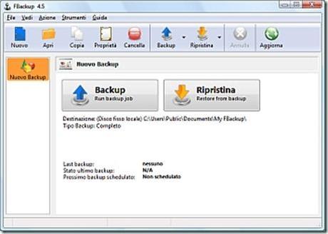 FBackup 4.5 thumb Creare Backup in modo semplice, veloce e gratuito con FBackup