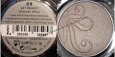 Swatches Ombretti Mono Essence Swatches Ombretti Mono Essence