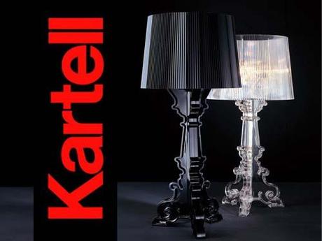 Lampade Kartell: Bourgie, barocco contemporaneo