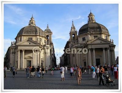 Roma la città eterna: da Piazza Venezia a Piazza del Popolo.