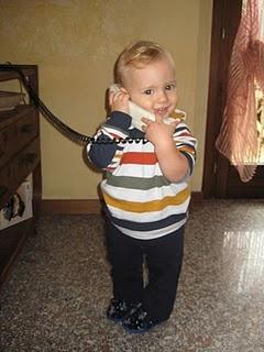 Al telefono con la bisnonna Al telefono con la bisnonna