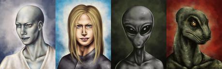 civiltà extraterrestri razze aliene società umane originali parassita parallele