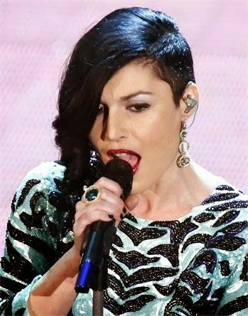 Sanremo 2014 - Look e makeup di Giusy Ferreri