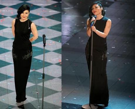 Sanremo 2014 - Look e makeup di Giusy Ferreri