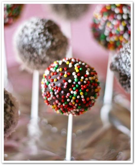Choc and guiness cake pops 2