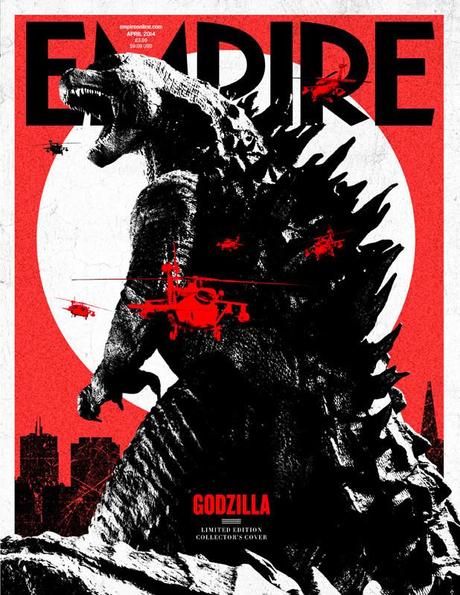 Una cover molto retrò dedicata a Godzilla 3D per Empire Magazine