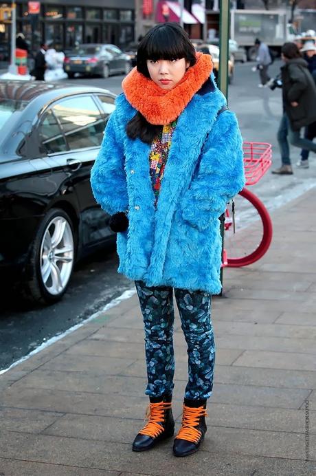 In the Street....Susie Bubble...The Colour Inside, New York