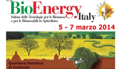 BioEnergy Italy visitare la fiera