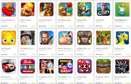 Top 20 giochi Android Marzo