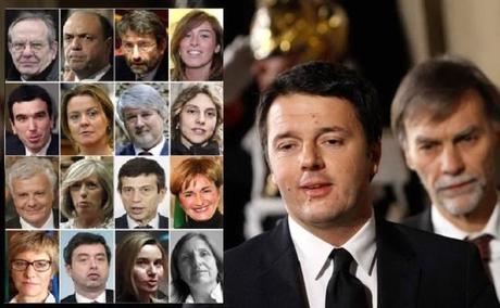 ministri governo renzi 647x400 I MINISTRI DEL GOVERNO RENZI: 47 ANNI DI ETÀ MEDIA E OTTO DONNE