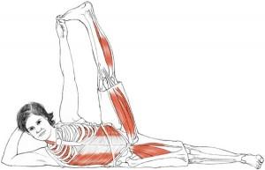 Postura di Ananta anantasana_1