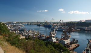 Il porto di Sebastopoli, sul Mar Nero