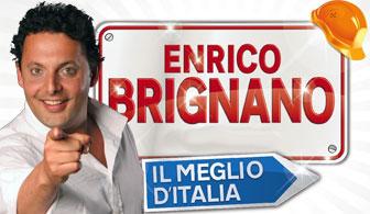 Enrico Brignano su Rai 1 alla ricerca del Meglio d'Italia