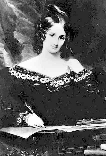 La narratrice inglese Mary Wollstonecraft, moglie del poeta Percy Bysshe Shelley, è nota soprattutto come autrice di Frankenstein (1818), opera che diede vita al mito moderno di una creatura artificiale forgiata dalle mani di uno scienziato.