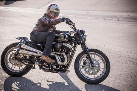 Harley Sporty Tracker for Motorcycle-Usa by Roland Sands