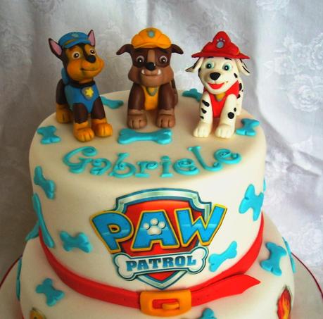 Paw Patrol cake: dolci cuccioli per il piccolo Gabriele