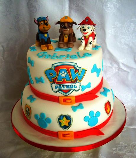 Paw Patrol cake: dolci cuccioli per il piccolo Gabriele