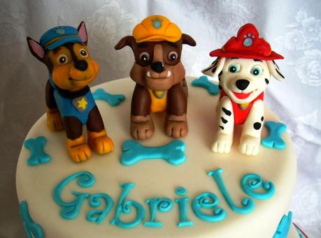 Paw Patrol cake: dolci cuccioli per il piccolo Gabriele