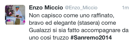 #Sanremo 2014: il Festival secondo Twitter