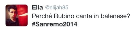 #Sanremo 2014: il Festival secondo Twitter