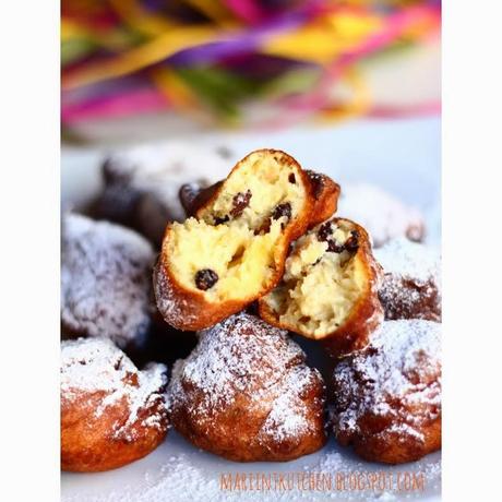 FRITTELLE VELOCISSIME CON MELE E UVETTA...BYE BYE CARNEVALE!!!!