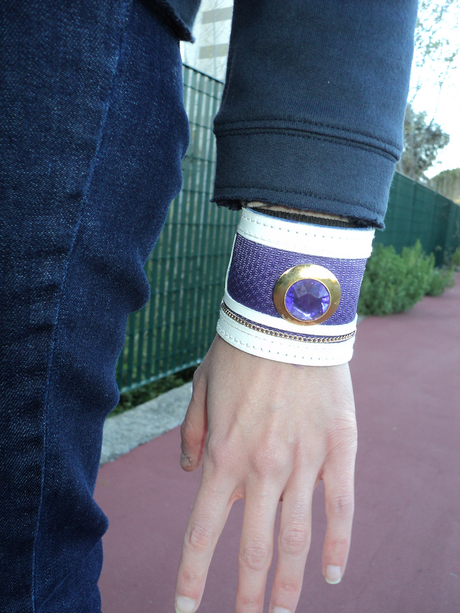 Total Blue Look: Gotha & Babi Firenze giorgia-vecchiato-bijoux-bracciale