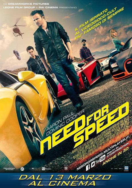 Dai videogame al cinema, ecco la fantastica featurette di Need for Speed