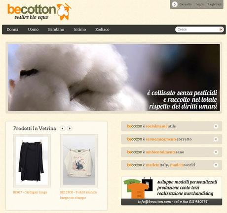Becotton: capi in cotone biologico BECOTTON 02 Becotton: capi in cotone biologico, foto (C) 2013 Biomakeup.it
