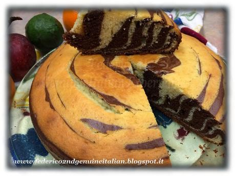 Zebra cake / Torta zebrata