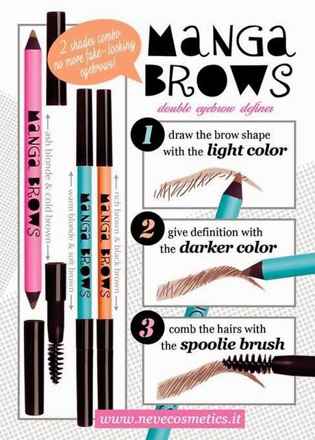 News 4 you: Neve Makeup presenta le Manga Brows