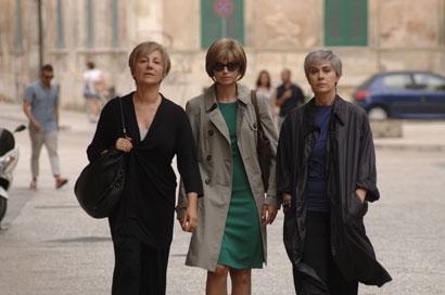 Carla Signoris, Kasia Smutniak e Elena Sofia Ricci - foto di Romolo Eucalitto