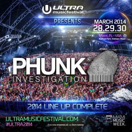Phunk Investigation @ Ultra Music Festival Miami (UMF)