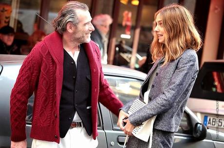 In the Street...Alessandro and Candela outside Vivienne Westwood, Paris