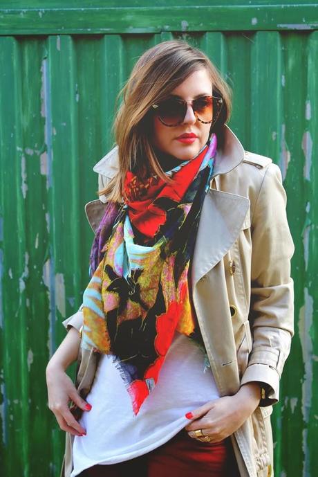 Outfit: il mio foulard personalizzato by Lancioni