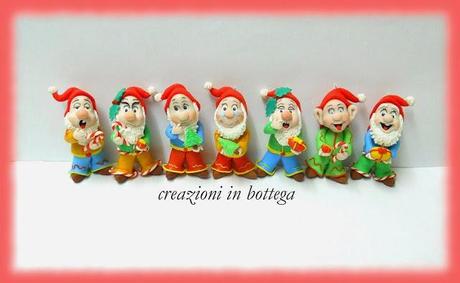 I 7 nani in versione natalizia (the seven dwarfs-christmas version)