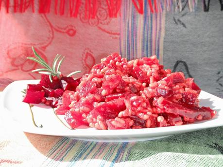 Pink Rice alla barbabietola e pepe rosa