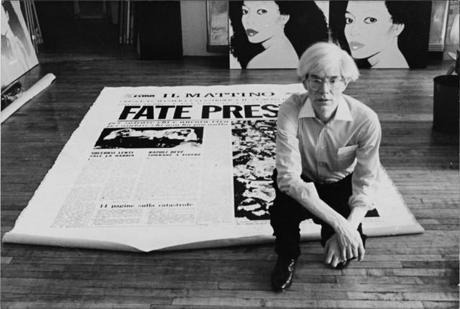 andy warhol fate presto il mattino