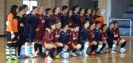Pre-partita Lazio-Res Roma, campionato Under 21 calcio a 5 femminile