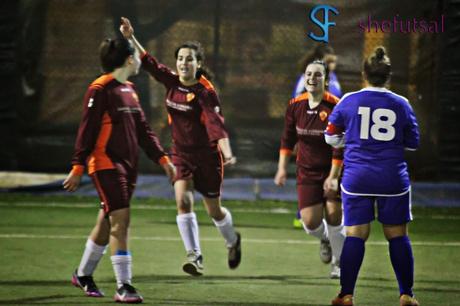 La Roma Calcio Femminile batte l'Accademia Italiana nella 2°giornata del campionato allieve calcio a 5 femminile