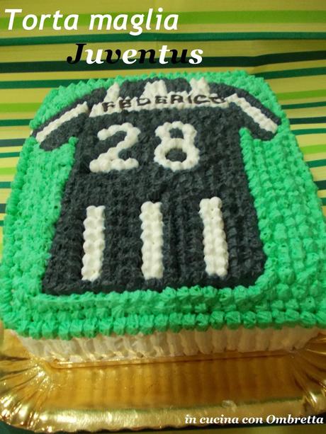 Torta maglia juventina