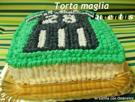 Torta maglia juventina