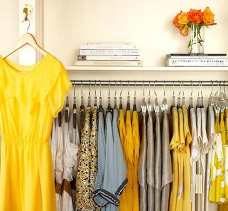yellow-closet