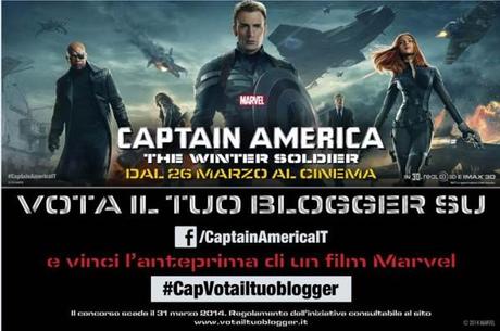 Captain America: The Winter Soldier   Vota il tuo blogger e POD Vedova Nera Scarlett Johansson Marvel Studios Chris Evans Captain America: The Winter Soldier 