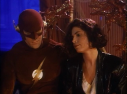 The Flash   La serie tv degli anni 90 Vito DAmbrosio Richard Belzer Priscilla Pointer Paul De Meo Mike Genovese Michael Champion Mark Hamill Joyce Hyser John Wesley Shipp Jason Bernard In Evidenza Gail Morgan Hickman Flash Dick Miller David Cassidy Danny Elfman Danny Bilson CBS Biff Manard Amanda Pays Alex Desert 