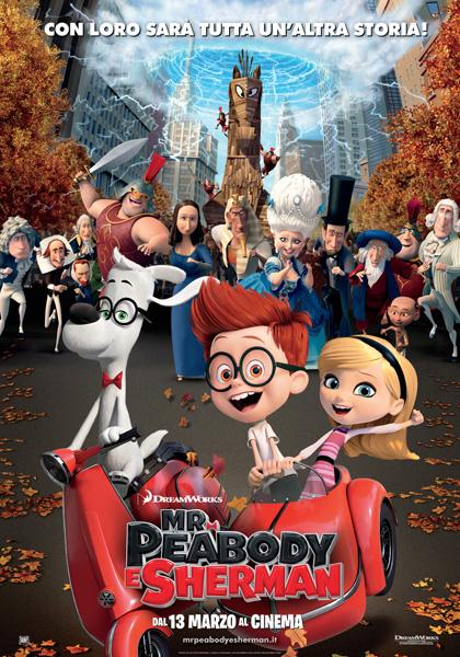 Locandina italiana Mr. Peabody e Sherman