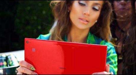 Nokia Lumia 2520 e  Jennifer Lopez: accoppiata vincente