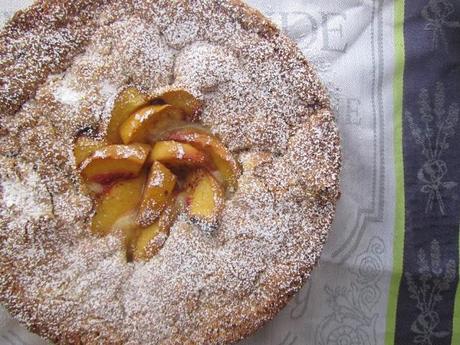 Torta Pesche e Fondente Gluten e Lactose- Free